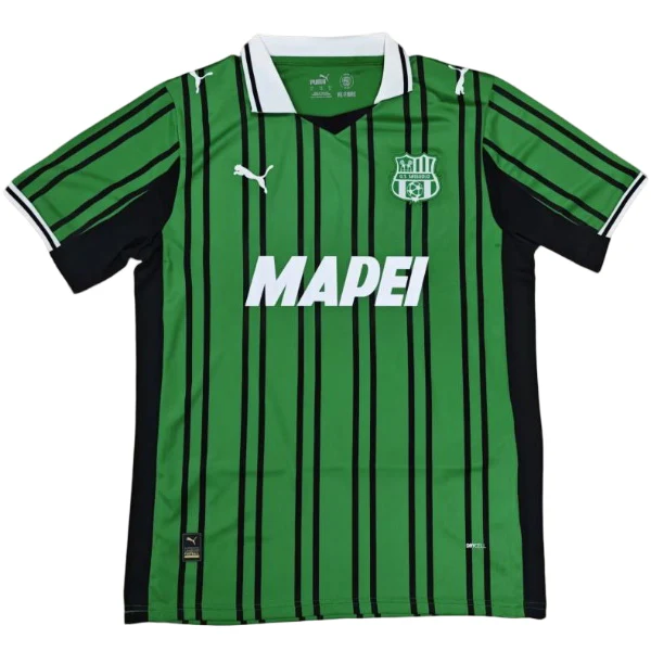 Tailandia Casa Camiseta Sassuolo 2025 2026 Verde Sassuolo Camiseta 2025 2026 Casa Verde - Camiseta Serie A Sassuolo | tiendasdefutboles