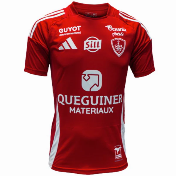 Tailandia Casa Camiseta Stade Brestois 2024 2025 Rojo Stade Brestois Camiseta 2024 2025 Casa Roja - Camiseta Stade Brestois | tiendasdefutboles