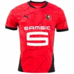 Stade Rennais Camiseta 2024 2025 Casa Roja - Camiseta Stade Rennais | tiendasdefutboles