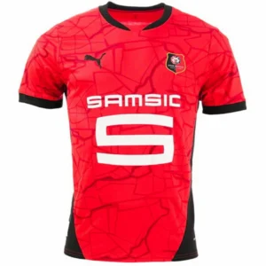 Stade Rennais Camiseta 2024 2025 Casa Roja - Camiseta Stade Rennais | tiendasdefutboles