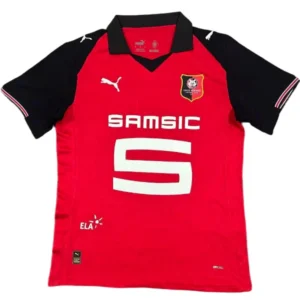 Stade Rennais Camiseta 2025 2026 Casa Roja - Camiseta Stade Rennais | tiendasdefutboles