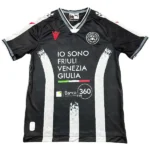 Tailandia Casa Camiseta Udinese 2025 2026 Negro Blanco