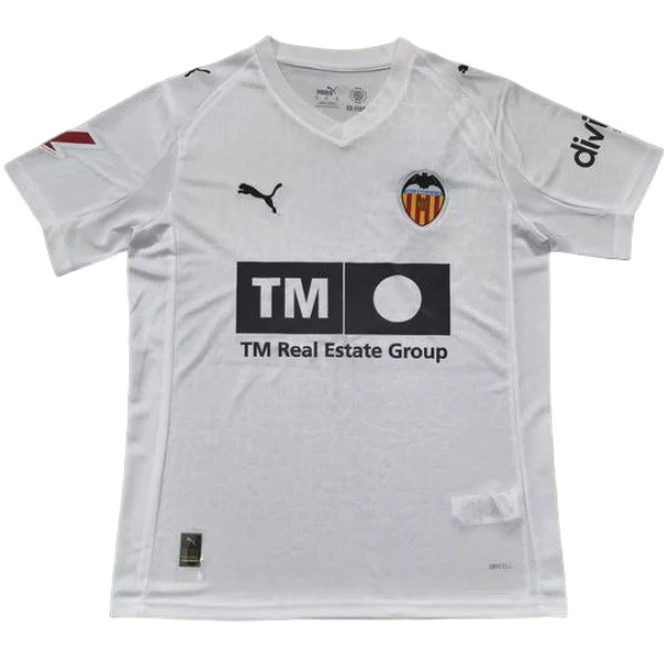 Tailandia Casa Camiseta Valencia 2025 2026 I Blanco Valencia CF Camiseta 2025 2026 Casa Blanca - Camiseta La Liga Valencia CF | tiendasdefutboles