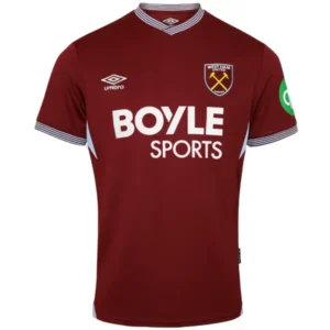 West Ham United Camiseta 2025 2026 Casa Roja - Camiseta West Ham United | tiendasdefutboles