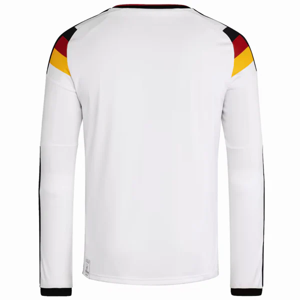 Tailandia Casa Manga Larga Alemania 2026 Blanco Alemania Camiseta 2026 Casa Blanca - Camiseta Alemania | tiendasdefutboles