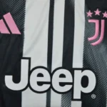 Tailandia Casa Manga Larga Juventus 2025 2026 Blanco Negro