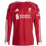 Liverpool Camiseta 2025 2026 Casa Roja - Camiseta Liverpool | tiendasdefutboles