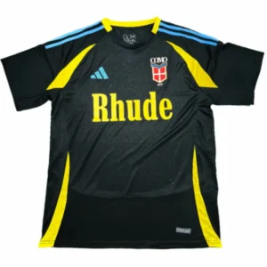 Como 1907 Camiseta 2024 2025 cuarta Negra - Camiseta Serie A Como 1907 | tiendasdefutboles