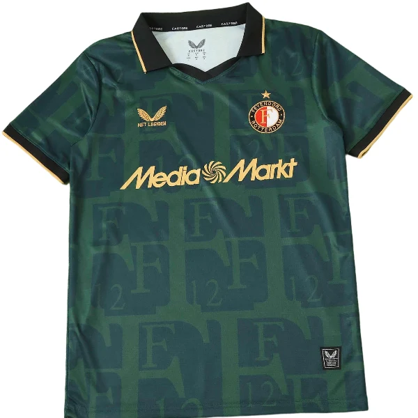 Tailandia Cuarta Camiseta Feyenoord Rotterdam 2025 2026 Verde Feyenoord Rotterdam Camiseta 2025 2026 cuarta Verde - Camiseta Feyenoord Rotterdam | tiendasdefutboles