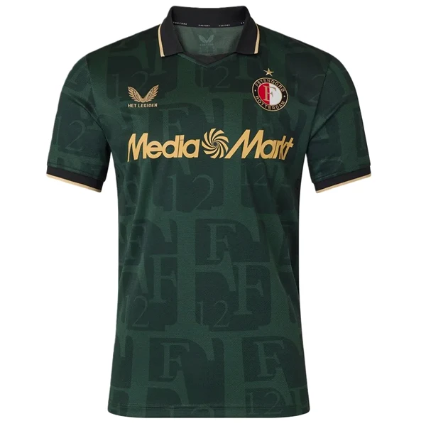 Tailandia Cuarta Camiseta Feyenoord Rotterdam 2025 2026 Verde Feyenoord Rotterdam Camiseta 2025 2026 cuarta Verde - Camiseta Feyenoord Rotterdam | tiendasdefutboles