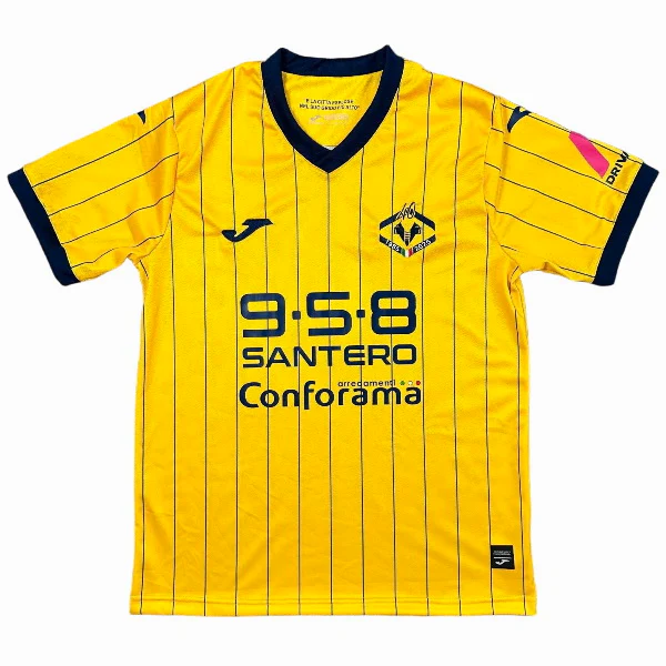 Tailandia Cuarta Camiseta Hellas Verona 2025 2026 Amarillo Hellas Verona Camiseta 2025 2026 cuarta Amarilla - Camiseta Serie A Hellas Verona | tiendasdefutboles