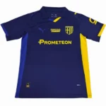 Parma Camiseta 2025 2026 cuarta Azul - Camiseta Real Madrid Parmalat | tiendasdefutboles