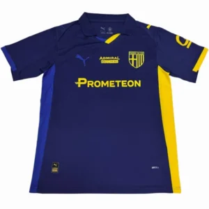 Parma Camiseta 2025 2026 cuarta Azul - Camiseta Real Madrid Parmalat | tiendasdefutboles