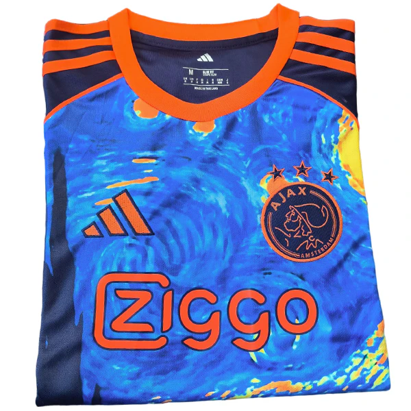 Tailandia Especial Camiseta Ajax 2025 2026 Azul Naranja Ajax Camiseta 2025 2026 Especial Azul - Camiseta Ajax | tiendasdefutboles