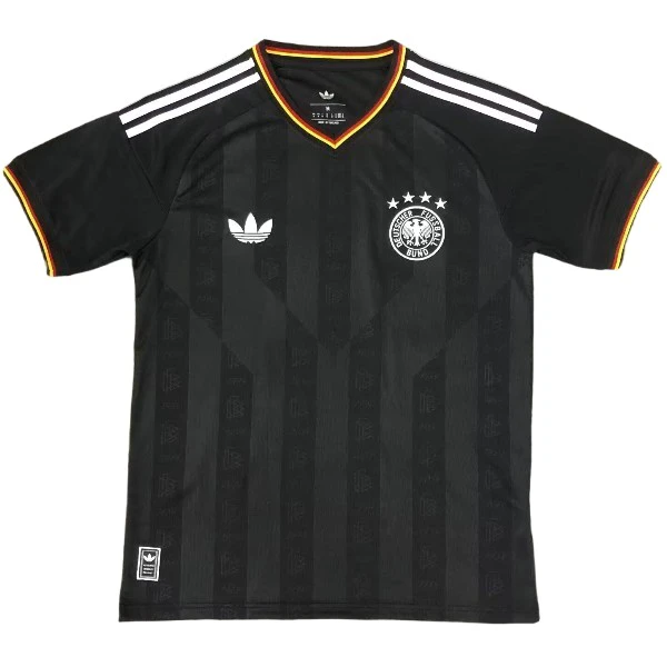 Tailandia Especial Camiseta Alemania 2026 Negro Blanco Alemania Camiseta 2026 Especial Negra - Camiseta Alemania | tiendasdefutboles