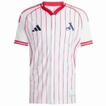 Tailandia Especial Camiseta Arsenal 2025 2026 Blanco Rojo