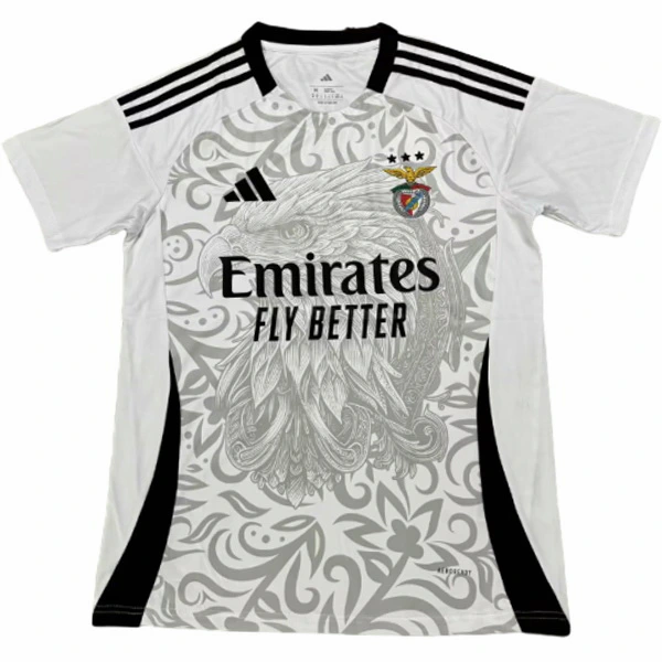 Tailandia Especial Camiseta Benfica 2024 2025 Negro Gris SL Benfica Camiseta 2024 2025 Especial Negra | tiendasdefutboles