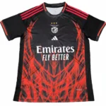 Tailandia Especial Camiseta Benfica 2024 2025 Negro Rojo