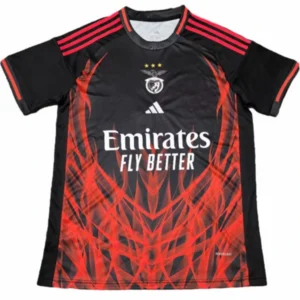SL Benfica Camiseta 2024 2025 Especial Negra | tiendasdefutboles
