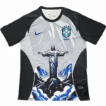 Tailandia Especial Camiseta Brasil 2026 Negro Gris Azul