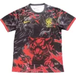Tailandia Especial Camiseta Brasil 2026 Negro Rojo