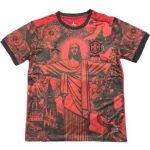 Tailandia Especial Camiseta Brasil 2026 Rojo Negro