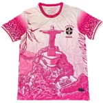 Tailandia Especial Camiseta Brasil 2026 Rosa Blanco