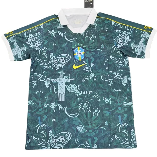 Tailandia Especial Camiseta Brasil 2026 Verde Blanco Amarillo Brasil Camiseta 2026 Especial Verde - Camiseta Brasil | tiendasdefutboles