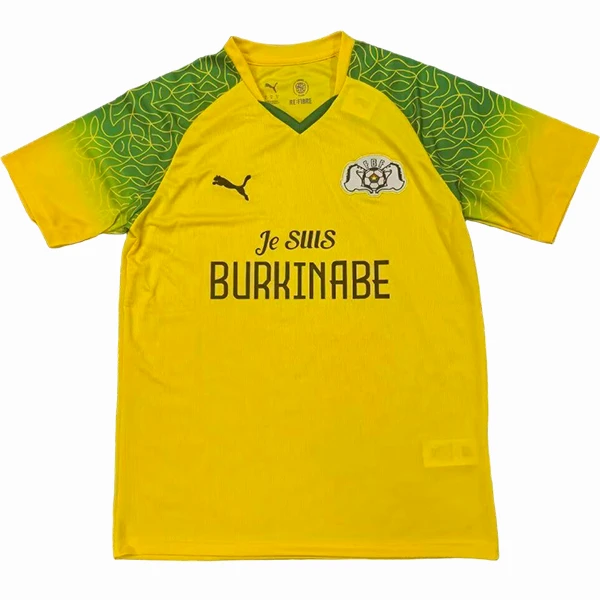 Tailandia Especial Camiseta Burkina Faso 2026 Amarillo Verde Burkina Faso Camiseta 2026 Especial Amarilla - Camiseta Burkina Faso | tiendasdefutboles