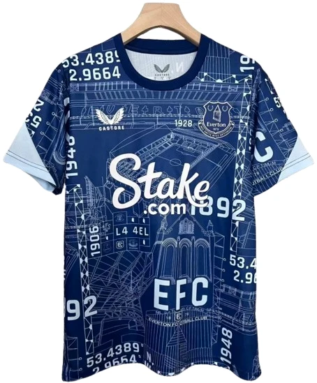 Tailandia Especial Camiseta Everton 2025 2026 Azul Everton Camiseta 2025 2026 Especial Azul - Camiseta Everton | tiendasdefutboles