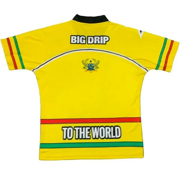 Tailandia Especial Camiseta Ghana 2026 Amarillo Rojo Ghana Camiseta 2026 Especial Amarilla - Camiseta Ghana 2026 | tiendasdefutboles