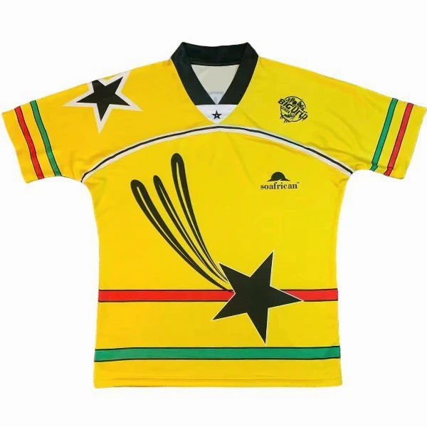 Tailandia Especial Camiseta Ghana 2026 Amarillo Rojo Ghana Camiseta 2026 Especial Amarilla - Camiseta Ghana 2026 | tiendasdefutboles