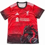 Tailandia Especial Camiseta Liverpool 2025 2026 Rojo Negro