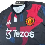 Tailandia Especial Camiseta Manchester United 2025 2026 Negro Rojo Azul