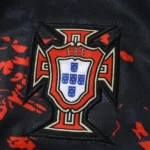 Tailandia Especial Camiseta Portugal 2026 Negro Amarillo