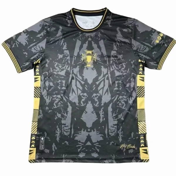Tailandia Especial Camiseta Portugal 2026 Negro I Amarillo Portugal Camiseta 2026 Especial Negra - Camiseta Portugal | tiendasdefutboles