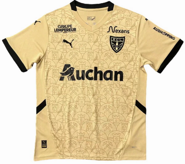 Tailandia Especial Camiseta RC Lens 2024 2025 Amarillo RC Lens Camiseta 2024 2025 Especial Amarilla - Camiseta Rc Lens | tiendasdefutboles