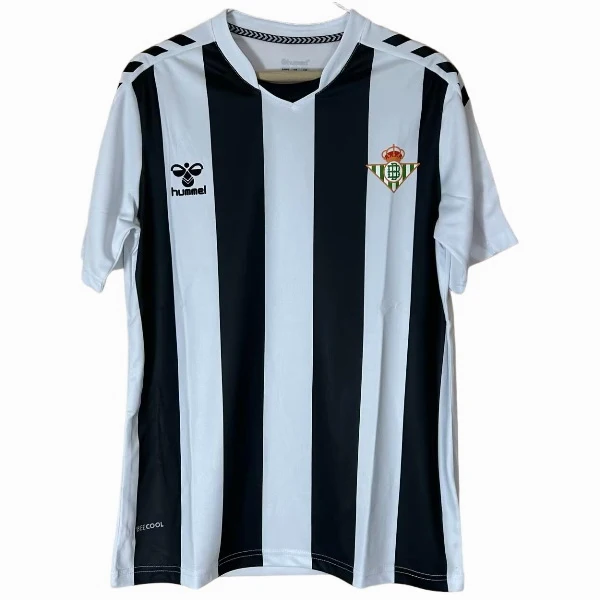 Tailandia Especial Camiseta Real Betis 2025 2026 Blanco Negro Real Betis Camiseta 2025 2026 Especial Blanca - Camiseta La Liga Real Betis | tiendasdefutboles