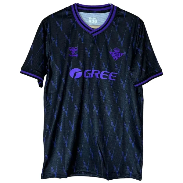 Tailandia Especial Camiseta Real Betis 2025 2026 Negro Real Betis Camiseta 2025 2026 Especial Negra - Camiseta La Liga Real Betis | tiendasdefutboles
