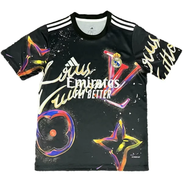 Tailandia Especial Camiseta Real Madrid 2025 2026 Negro Real Madrid Camiseta 2025 2026 Especial Negra - Camiseta Real Madrid | tiendasdefutboles
