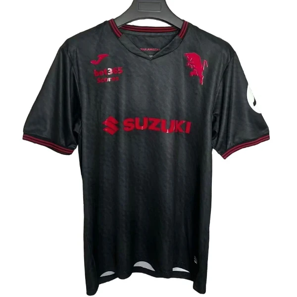 Tailandia Especial Camiseta Torino 2025 2026 Negro Torino Camiseta 2025 2026 Especial Negra - Camiseta Serie A Torino | tiendasdefutboles