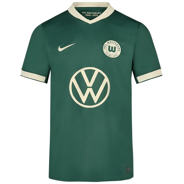 Tailandia Especial Camiseta Wolfsburgo 2025 2026 Verde VfL Wolfsburgo Camiseta 2025 2026 Especial Verde | tiendasdefutboles