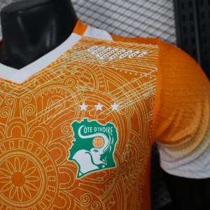 Costa De Marfil Camiseta Edición Jugadores 2026 Especial Naranja - Camiseta Costa De Marfil | tiendasdefutboles