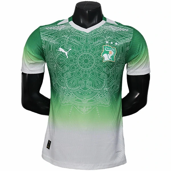Tailandia Especial Jugadores Camiseta Costa De Marfil 2026 Verde Blanco Costa De Marfil Camiseta Edición Jugadores 2026 Especial Verde - Camiseta Costa De Marfil | tiendasdefutboles