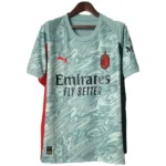 Tailandia Portero Camiseta AC Milan 2025 2026 Azul Verde