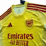 Tailandia Portero Camiseta Arsenal 2025 2026 Amarillo
