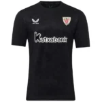 Athletic Bilbao Camiseta 2025 2026 Portero Negra - Camiseta La Liga Athletic Bilbao | tiendasdefutboles