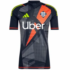 Como 1907 Camiseta 2024 2025 Portero Negra - Camiseta Serie A Como 1907 | tiendasdefutboles