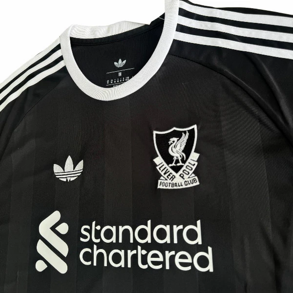 Tailandia Portero Camiseta Liverpool 2025 2026 Negro Liverpool Camiseta 2025 2026 Portero Negra - Camiseta Liverpool | tiendasdefutboles