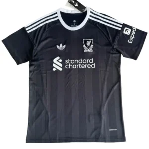 Liverpool Camiseta 2025 2026 Portero Negra - Camiseta Liverpool | tiendasdefutboles